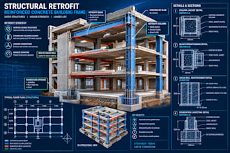 building retrofit structural design and integrity assessment