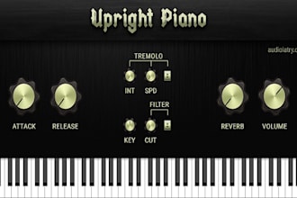 create piano vst plugin, keyboard plugin and virtual instrument
