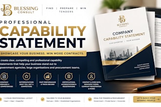 create a compelling capability statement for your business