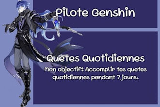 do your daily quests on genshin impact