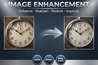 enhance your image in high quality