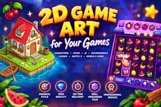 create stunning 2d game art