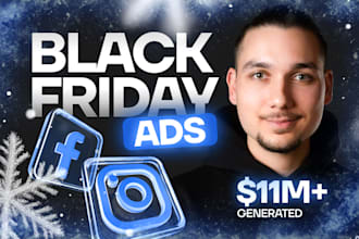 edit black friday ads for facebook, instagram and tiktok to crush q4