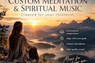 create custom meditation and spiritual music