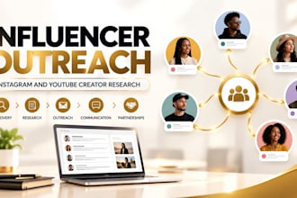 research and outreach instagram and youtube influencers