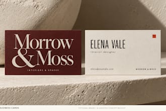 design double sided business cards with editable source files