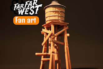 create stylized models, props or asset packs