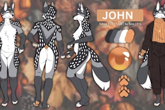 furry ref sheet fursona ref sheet furry reference sheet anthro nsfw character oc