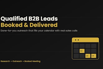 generate qualified b2b leads and book appointments