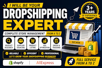 manage your dropshipping store from a to z