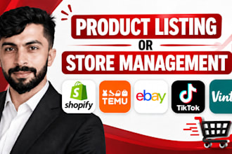 add list upload import products on ebay bonanza shopware temu vinted shopify bol