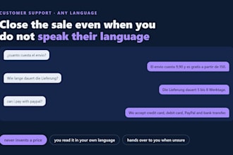 create a multilingual whatsapp chatbot for your customers