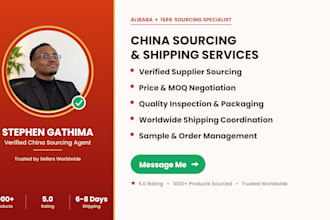do product sourcing from verified supplier of alibaba