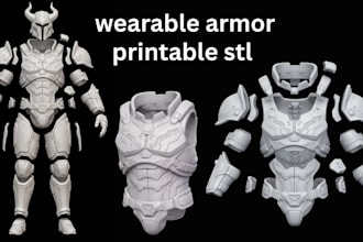 create printable wearable armor 3d mask 3d helmet cosplay creation armor stl