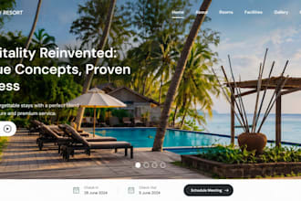 create a responsive and professional website for your business
