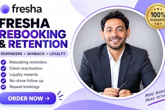 setup fresha salon booking reminder fresha winback client retention automation