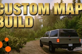 create beamng mods, beamng tracks and custom maps