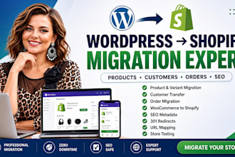 migrate wordpress to shopify woocommerce migration products shopify to wordpress