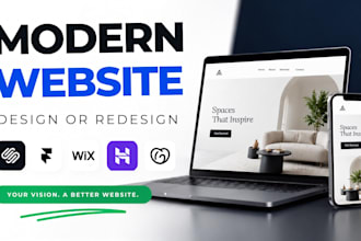 create squarespace framer wix hostinger godaddy ai website design redesign