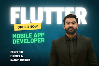 be flutter developer for flutter app development