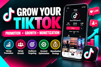 grow tiktok account, tiktok promotion, tiktok monetization strategy