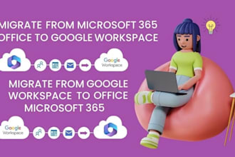 do seamless email migration to google workspace or microsoft 365, no downtime