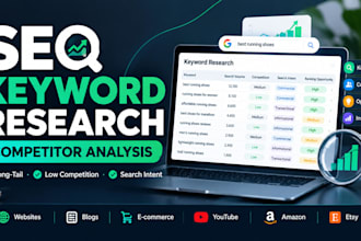do SEO keyword research and competitor analysis for your business