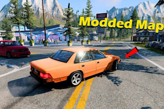 create custom beamng drive maps from real world locations and towns