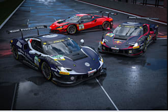 create a custom liveries for sim racing, le mans ultimate, assetto corsa, drift
