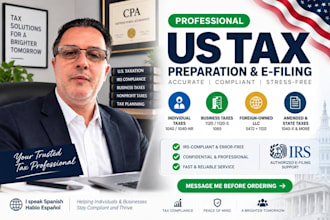 file your US tax returns individual business foreign llc compliance