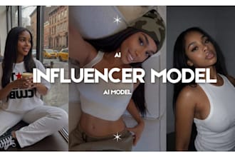 create a consistent ai influencer model that looks the same in every post