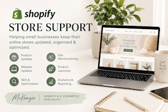 make updates and changes to your shopify website