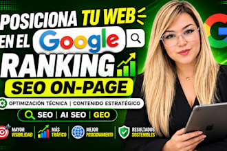 optimización SEO on page para posicionar tu web en google