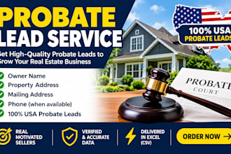 provide high quality probate leads