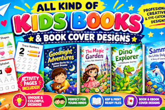 design kids activity workbook educational workbook elearning materials workbook