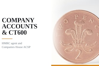 file UK company accounts and ct600 as hmrc agent and companies house acsp