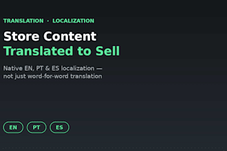 translate and localize your shopify store content