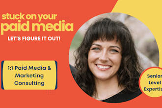 be your paid media consultant