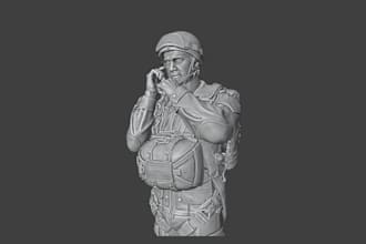 sculpt a custom 3d model for 3d printing