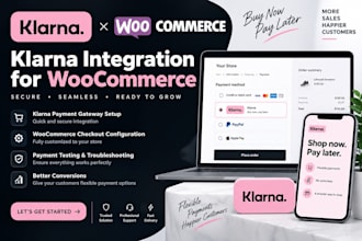 integrate klarna with woocommerce checkout and outline payments
