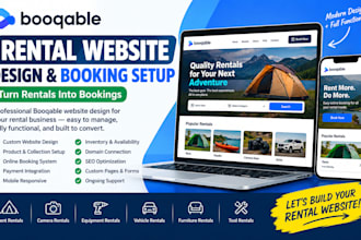 booqable website online event booking party rental website booqable website