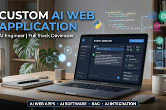 develop custom ai web applications and ai software