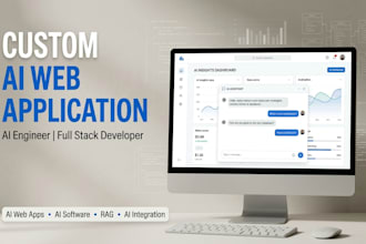 develop custom ai web applications as an ai engineer