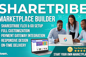build sharetribe marketplace, sharetribe flex, go and marketplace setup