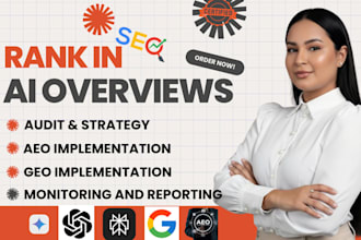 optimize website to rank in google ai overview, chatgpt, perplexity SEO aeo geo