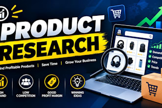 product research, product hunting,  ecommerce research,