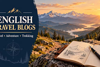 write engaging english travel and adventure blog posts