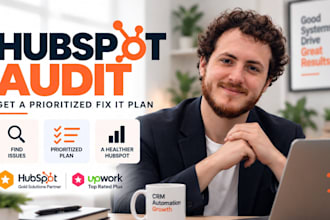 audit your hubspot portal and give you a prioritized fix it plan