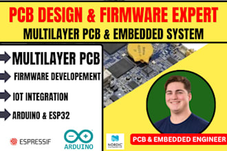 design high speed pcb,multilayer pcb,circuit schematic for embedded iot hardware
