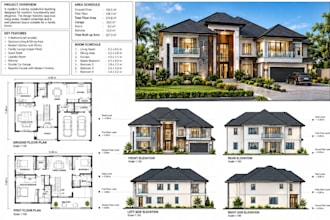 draw stamped architectural plan mep city permit floor plan for texas florida